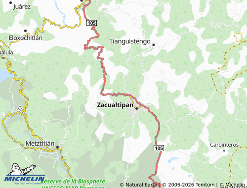 MICHELIN Los Pinos map - ViaMichelin