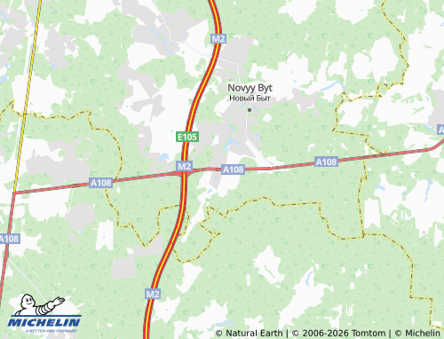 Carte MICHELIN Pleshkino - ViaMichelin