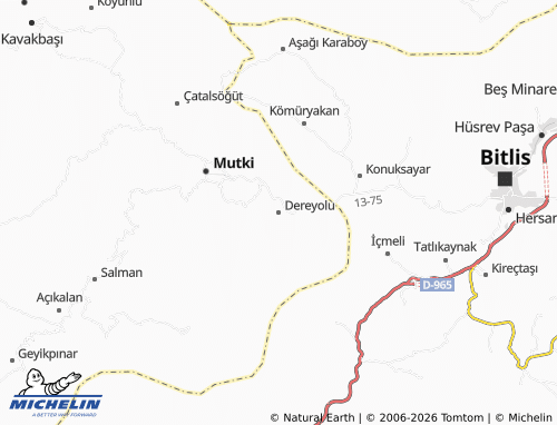 Kaart MICHELIN Dereyolu - ViaMichelin