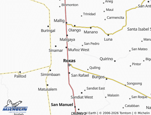 Mappa MICHELIN Anao - ViaMichelin