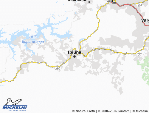 Mapa MICHELIN Ibiúna - ViaMichelin