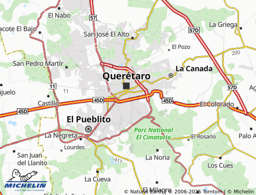 MICHELIN La Estrella map - ViaMichelin