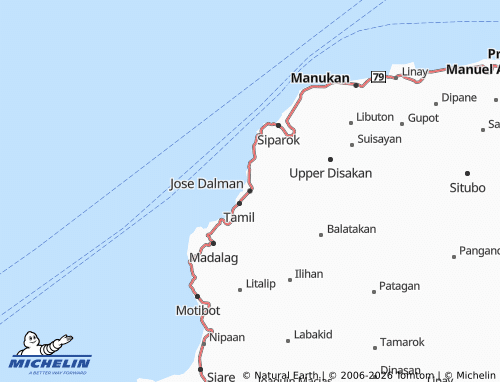 MICHELIN Jose Dalman map - ViaMichelin
