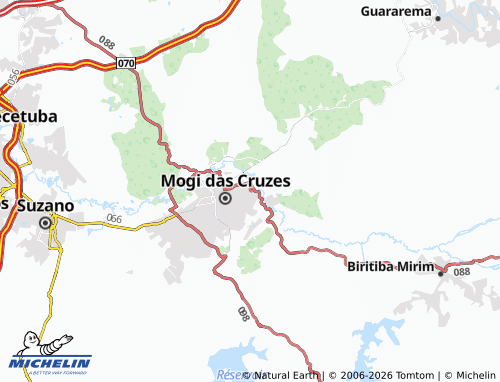 MICHELIN Chácara Olaria map - ViaMichelin