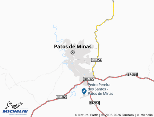 Mapa MICHELIN Antônio Caixeta - ViaMichelin