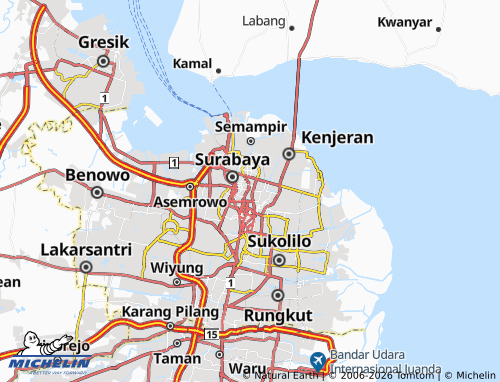 Mapa MICHELIN Kapasari - ViaMichelin