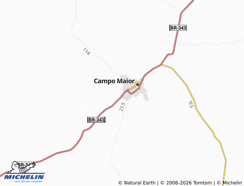 MICHELIN São Luis map - ViaMichelin