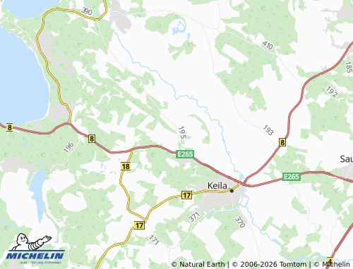 MICHELIN Tõmmiku map - ViaMichelin