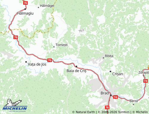 Mappa MICHELIN Rișca - ViaMichelin