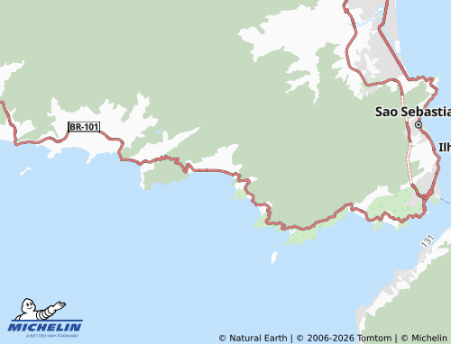 Mapa MICHELIN Maresias - ViaMichelin