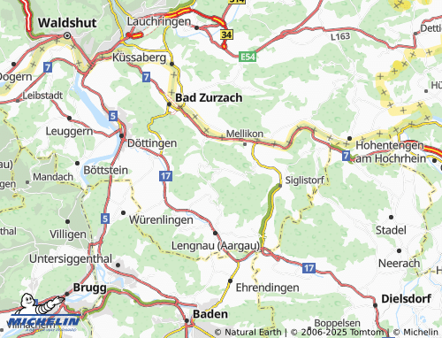 MICHELIN Böbikon map - ViaMichelin