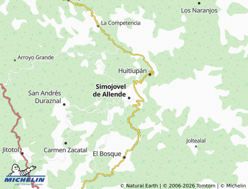 Mapa MICHELIN Las Palmitas - ViaMichelin