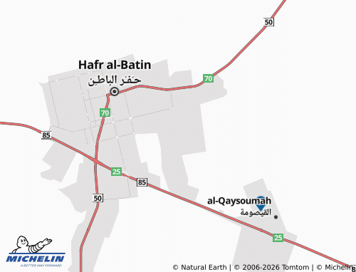 MICHELIN-Landkarte al-Rabee' - ViaMichelin