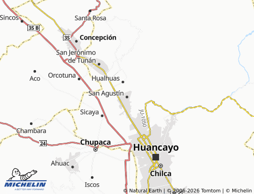 Mappa MICHELIN San Agustín - ViaMichelin