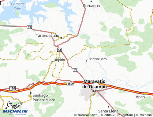 Mapa MICHELIN Encinillas - ViaMichelin