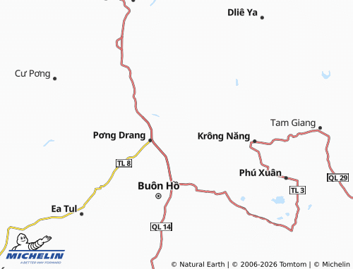 MICHELIN Tân Lập map - ViaMichelin