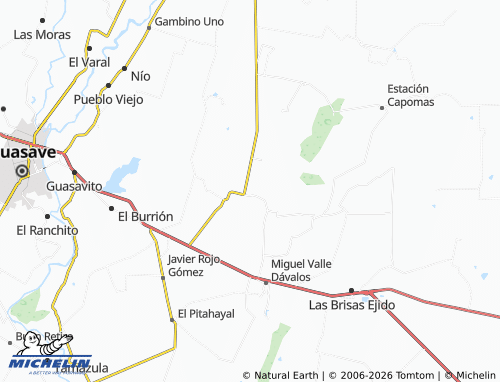 Mapa MICHELIN El Platanito - ViaMichelin