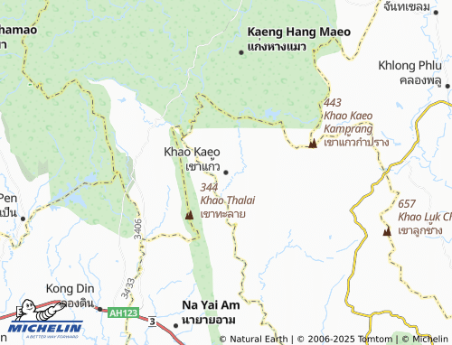 MICHELIN Khao Kaeo map - ViaMichelin