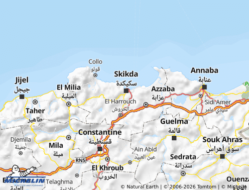 Kaart MICHELIN al-Hadayiq - ViaMichelin