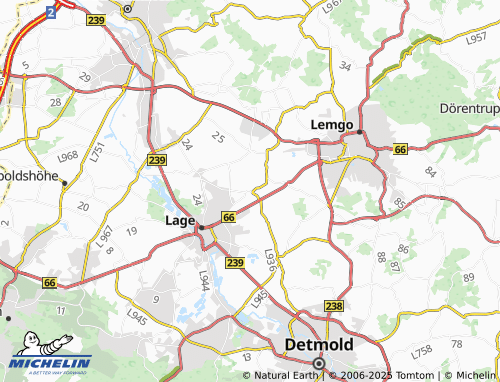 MICHELIN Hardissen map - ViaMichelin