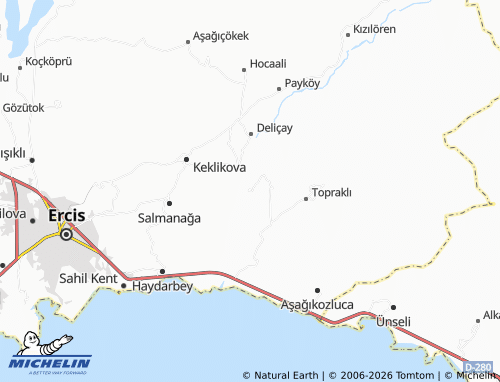 Mappa MICHELIN Aşağıgöze - ViaMichelin