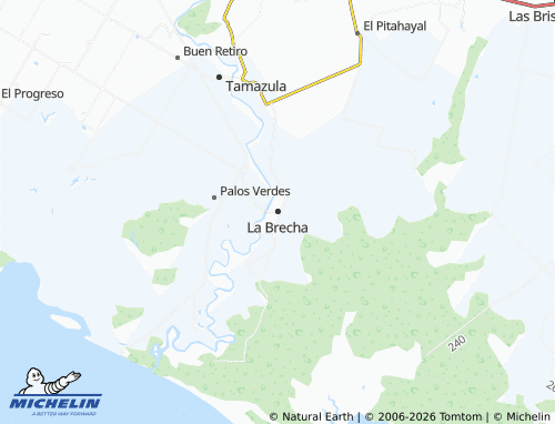 MICHELIN La Brecha map - ViaMichelin