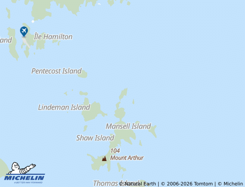 MICHELIN Maher Island map - ViaMichelin