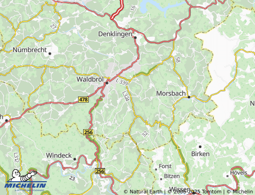 MICHELIN Heide map - ViaMichelin