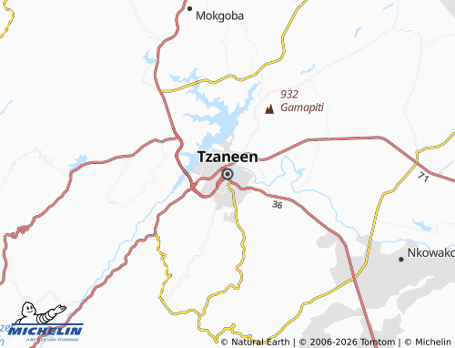 MICHELIN-Landkarte Tzaneen - ViaMichelin