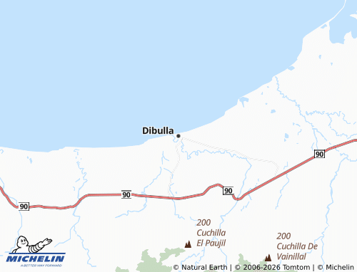 Mappa MICHELIN Dibulla - ViaMichelin
