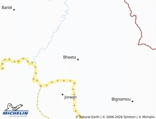 MICHELIN Bheeta map - ViaMichelin