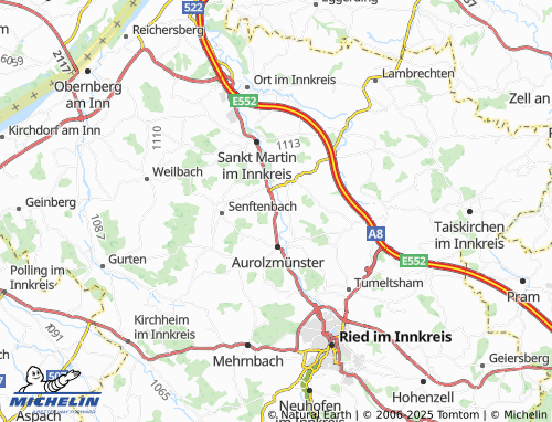MICHELIN-Landkarte Forchtenau - ViaMichelin