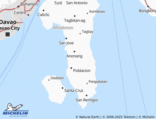 MICHELIN Bandera map - ViaMichelin
