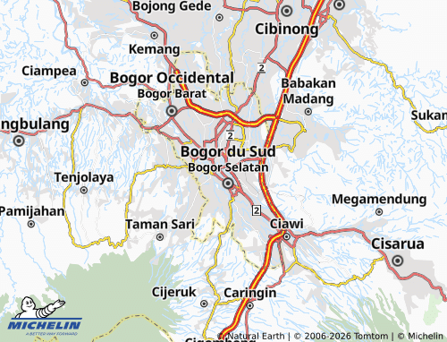 MICHELIN Babakanpasar map - ViaMichelin