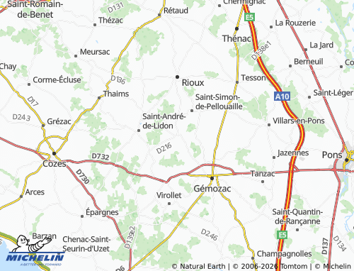 Mapa MICHELIN Cravans - ViaMichelin