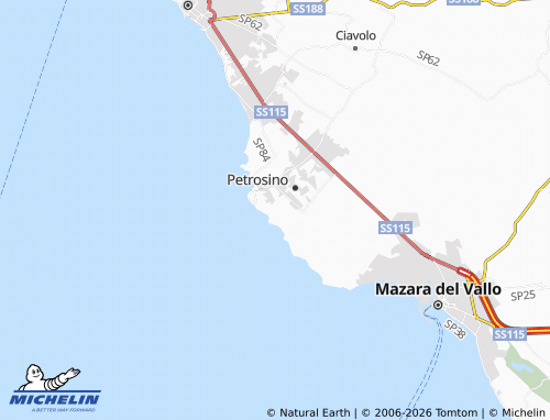MICHELIN Parrini map - ViaMichelin