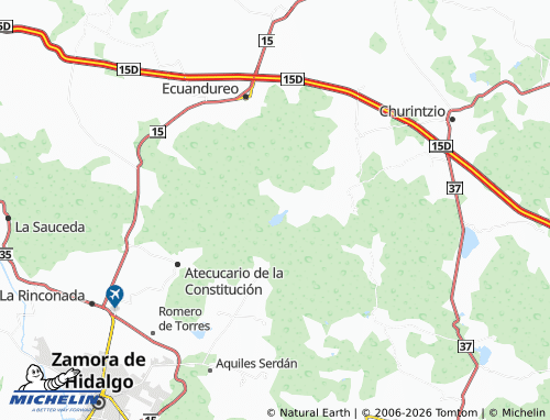 Mapa MICHELIN Moreno de Valencia - ViaMichelin