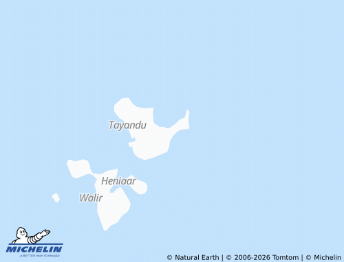 MICHELIN Tayando Langgiar map - ViaMichelin