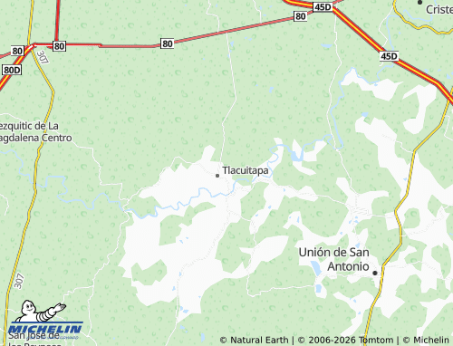 MICHELIN San Pablo map - ViaMichelin