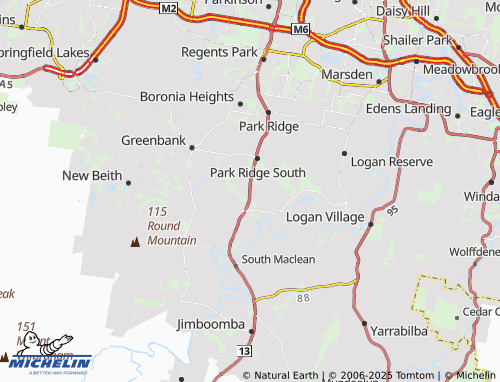 MICHELIN Munruben map - ViaMichelin