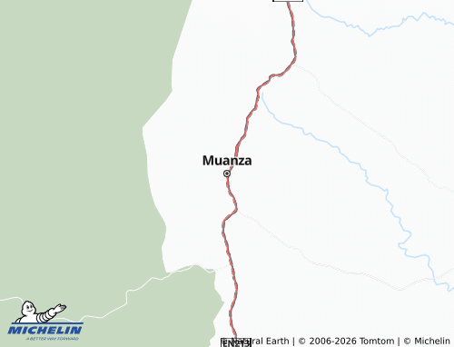 Kaart MICHELIN Muanza - ViaMichelin