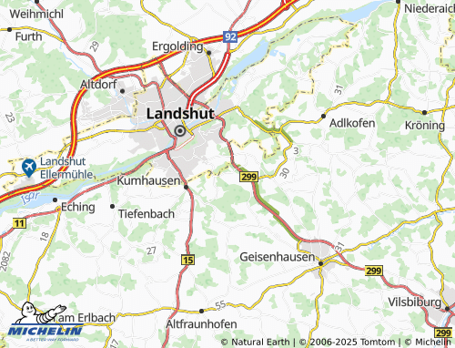 MICHELIN Altenbach map - ViaMichelin