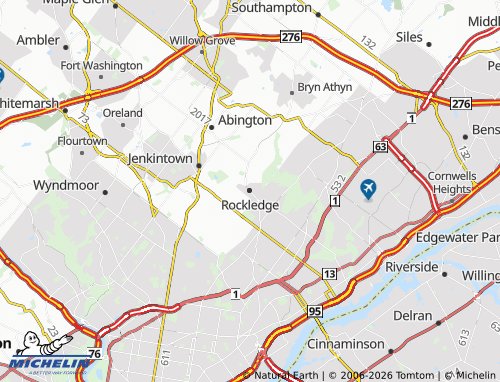 Carte MICHELIN Rockledge - ViaMichelin