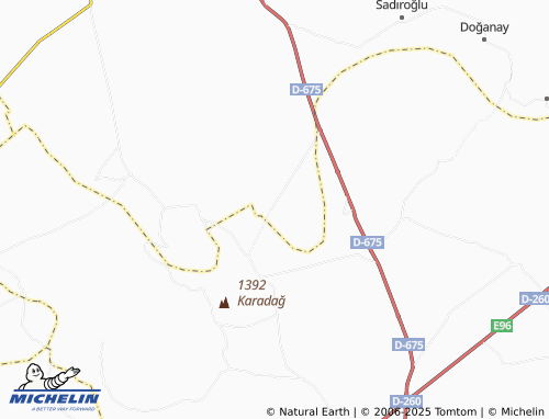 Mappa MICHELIN Dikilikaya - ViaMichelin