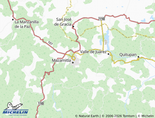 Kaart MICHELIN La Toscana - ViaMichelin