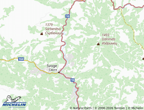 Mapa MICHELIN Zhelen - ViaMichelin