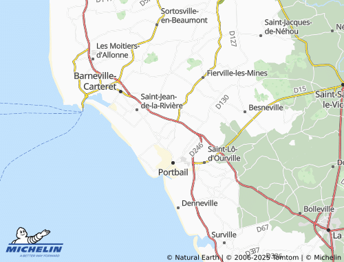 Mapa MICHELIN Bosqueville - ViaMichelin