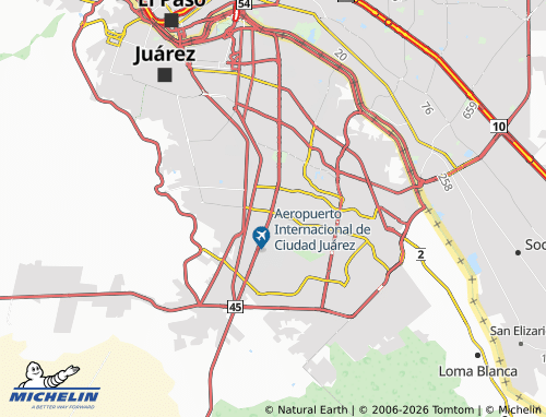 Mappa MICHELIN Oasis Oriente - ViaMichelin