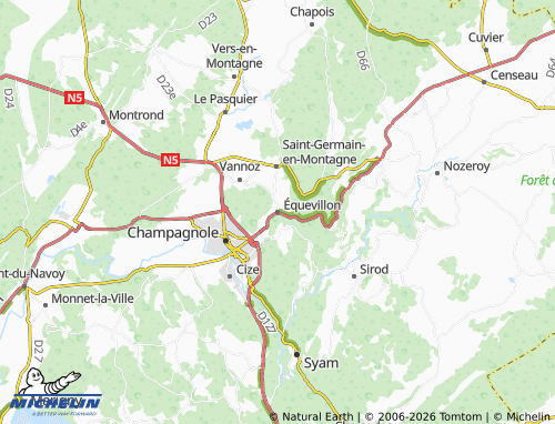 Mappa MICHELIN Équevillon - ViaMichelin