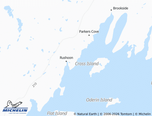 Mappa MICHELIN Baine Harbour - ViaMichelin
